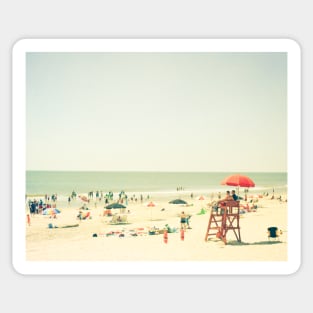 One Summer Day at the Beach Sticker